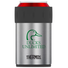 Thermos® Double Wall Stainless Steel Can Insulator – 12 oz - M2700-pad print