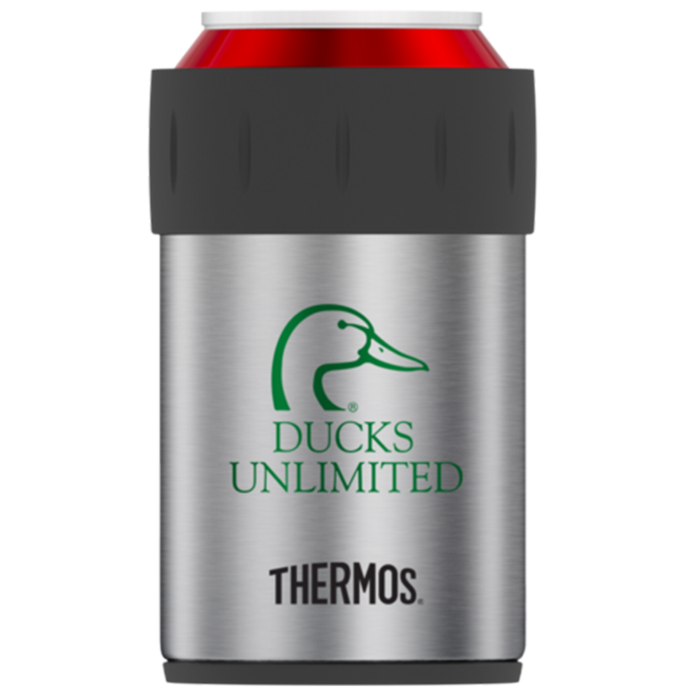 Thermos® Double Wall Stainless Steel Can Insulator – 12 oz - M2700-pad print