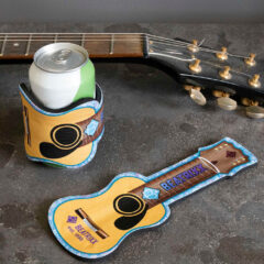 Full Color Guitar-Shaped Slap Wrap - SWC4CPGUITAR__50504