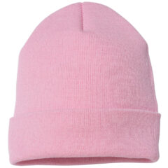 YP Classics Cuffed Beanie - YP_Classics_1501KC_Baby_Pink_Front_High