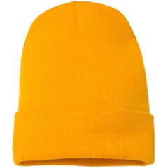 YP Classics Cuffed Beanie - YP_Classics_1501KC_Gold_Front_High