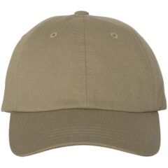 YP Classics Classic Dad Hat - YP_Classics_6245CM_Khaki_Front_High