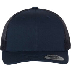 YP Classics Retro Trucker Cap - YP_Classics_6606_Navy_Front_High