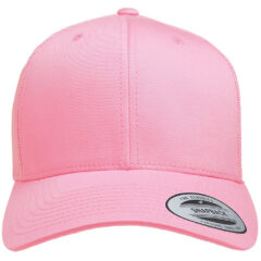 YP Classics Retro Trucker Cap - YP_Classics_6606_Pink_Front_High