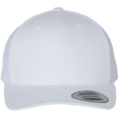 YP Classics Retro Trucker Cap - YP_Classics_6606_White_Front_High