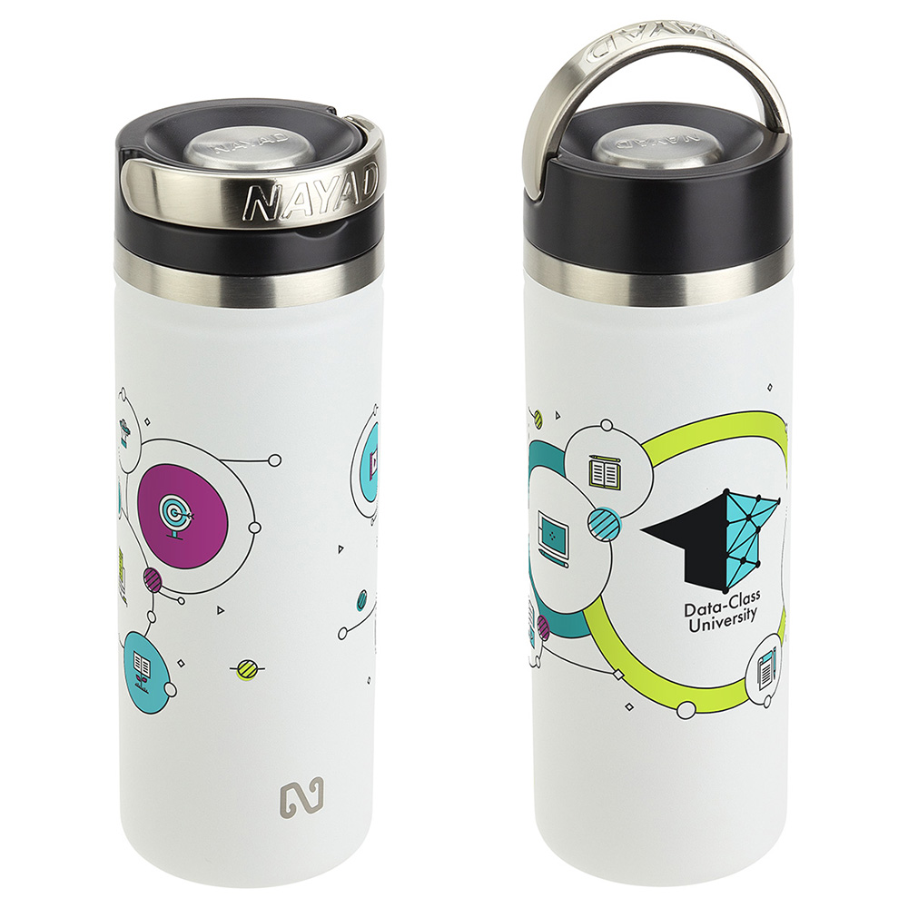 NAYAD® Roamer Stainless Double-Wall Bottle – 18 oz - dnb-rm20wh