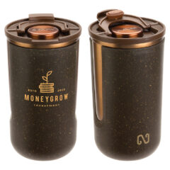 NAYAD® Infinity Coffee Grounds/Recycled Polypropylene Tumbler – 14 oz - dnt-in22