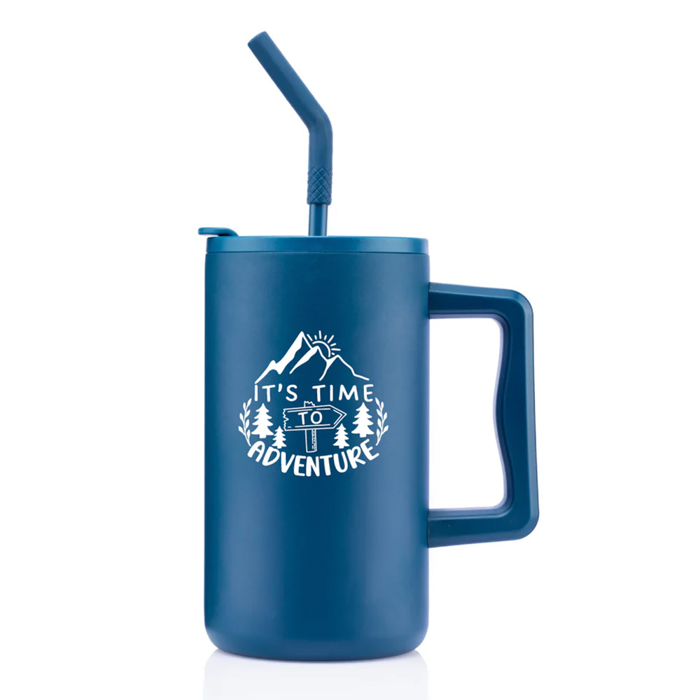 EcoSip Recycled Mug – 27 oz - navy
