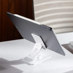 Rotating Media Stand - white2