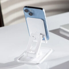 Rotating Media Stand - white3