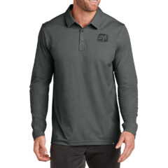 TravisMathew Oceanside Heather Long Sleeve Polo - 1200W-null