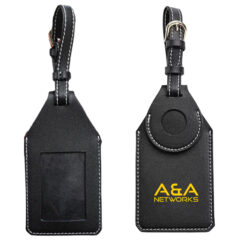 Luggage Tag with Airtag Holder - Black-141996-drpe004-black-zoom