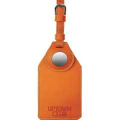 Luggage Tag with Airtag Holder - Luggage Tag with Airtag HolderOrange