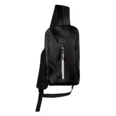 BrandCharger® Eco Sling Backpack - 35076_BLK_Deboss