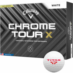 Callaway® Chrome Tour X Golf Ball - Callaway Chrome Tour X Golf Ball 8211 White