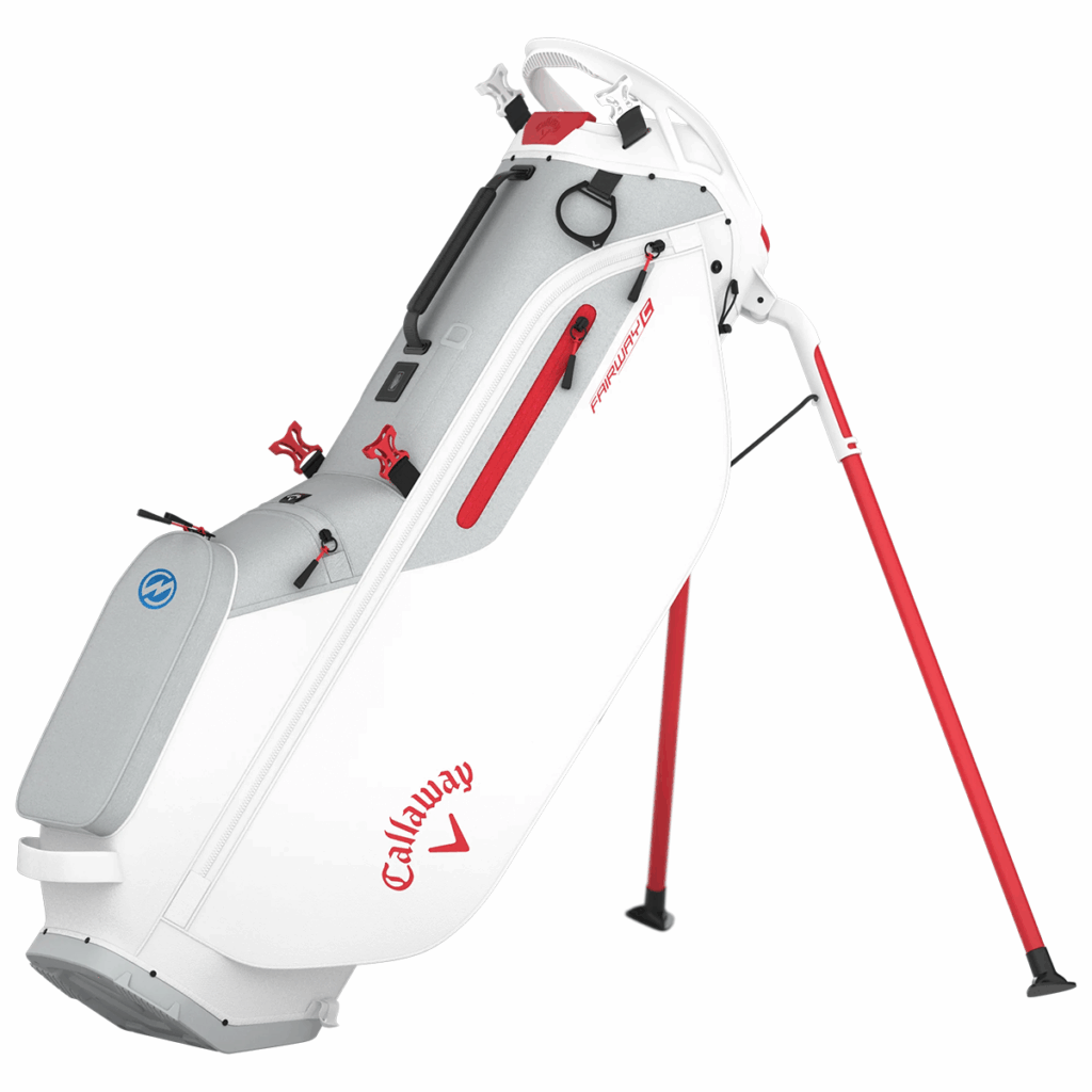 Callaway® Fairway C Stand Golf Bag - Callaway Fairway C Stand Golf Bag 8211 Silver-White-Fire