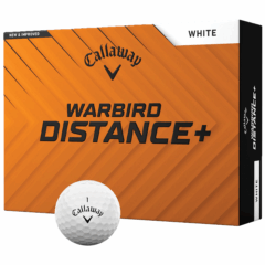Callaway® Warbird Distance+ Golf Ball - Callaway Warbird Distance Golf Ball 8211 White