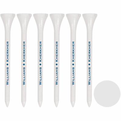 Golf Tees and Ball Marker Set