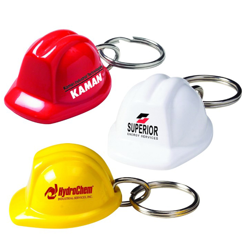 Hard Hat Keychain - group