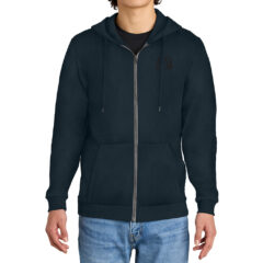 District® Perfect Tri® Fleece Full-Zip Hoodie - 1200W-23175-NewNavy-0-DT1300NewNavyModelFront