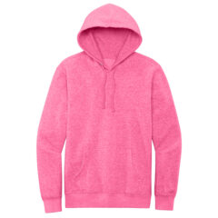 District® V.I.T.™ Fleece Hoodie - 624Wx724H-10641-AwrnsPnkHt-12-DT6100AwrnsPnkHtFlatFront