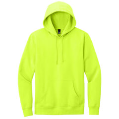 District® V.I.T.™ Fleece Hoodie - 624Wx724H-10641-SGreen-12-DT6100SGreenFlatFront