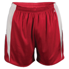 Alleson Athletic – Youth Stride Shorts - Alleson Athletic 8211 Youth Stride ShortsRed-white
