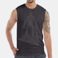 Champion® Sport Muscle T-Shirt - Champion_CHP170_Black_Front_High_Model