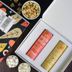Gourmet Treat Canister with Gift Packaging - Configuratins-GiftBoxes