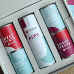 Gourmet Treat Canister with Gift Packaging - Configuratins-GiftBoxes