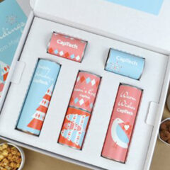 Gourmet Treat Canister with Gift Packaging - Configuratins-GiftBoxes