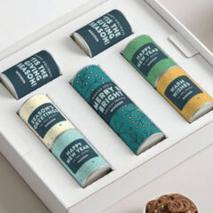 Gourmet Treat Canister with Gift Packaging - Configuratins-GiftBoxes