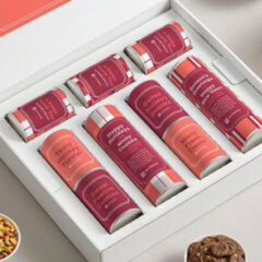 Gourmet Treat Canister with Gift Packaging - Configuratins-GiftBoxes