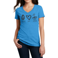 District® Women’s Perfect Blend® CVC V-Neck Tee