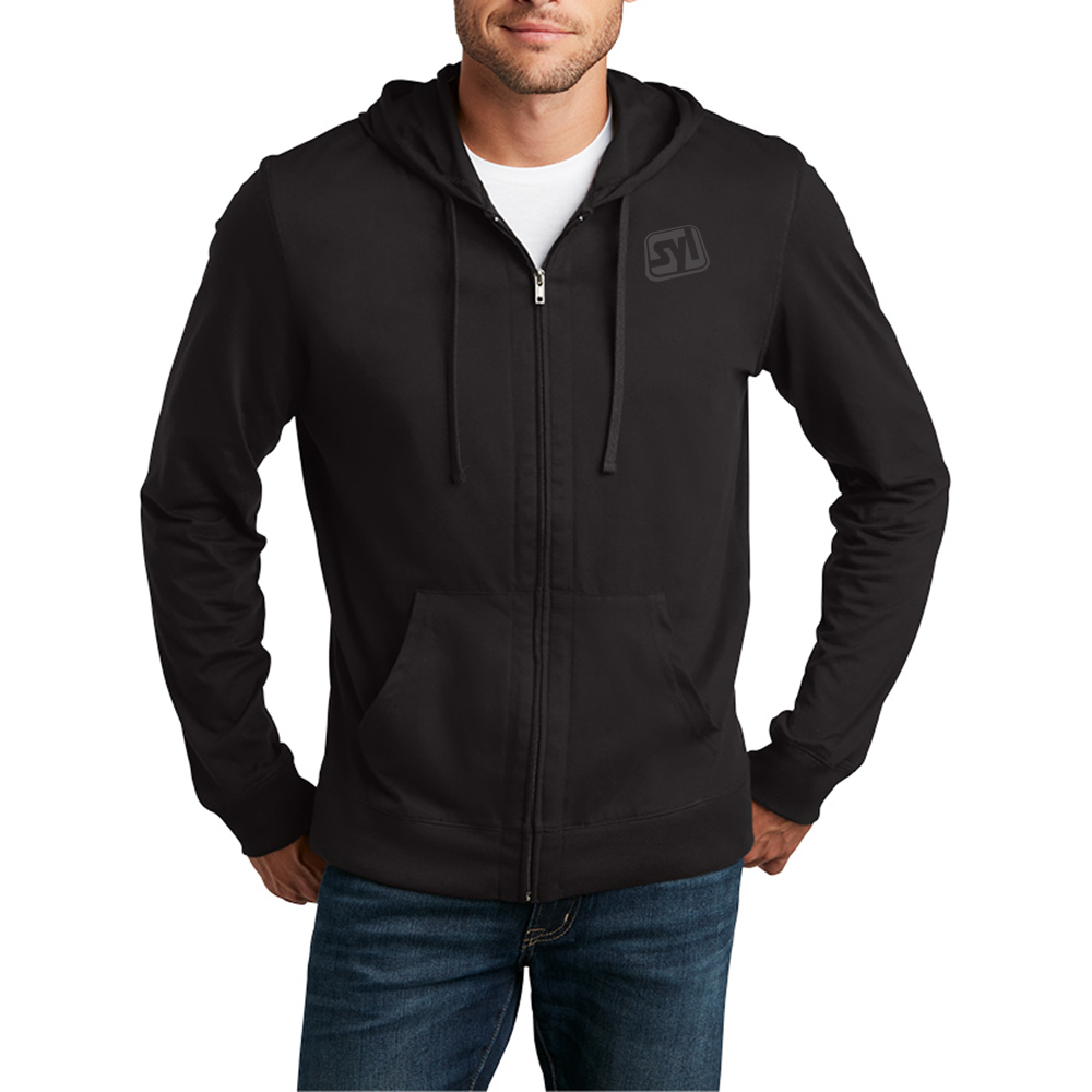 District ® Jersey Full-Zip Hoodie - District