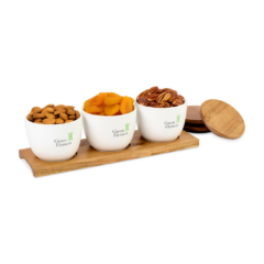 La Cuisine Appetizer Trio Tray - La Cuisine Appetizer Trio TrayIn Use with Food