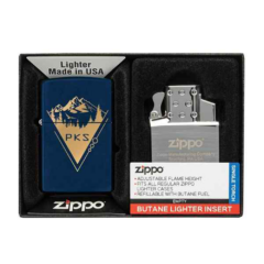 Zippo® Matte Lighter & Single Butane Insert Gift Set - Matte Zippo Lighter 038 Single Butane Insert Gift Set 8211 Navy