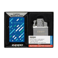 Zippo® Matte Lighter & Single Butane Insert Gift Set - Matte Zippo Lighter 038 Single Butane Insert Gift Set 8211 royal blue