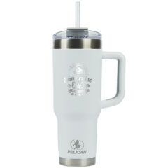 Pelican Porter™ Recycled Double Wall Stainless Steel Travel Tumbler – 40 oz. - PL1008W