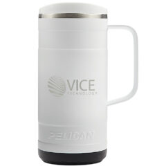 Pelican Ridge™ Recycled Double Wall Stainless Steel Mug – 18 oz. - PL1009W