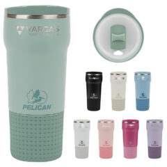 Pelican Cascade™ Recycled Double Wall Stainless Steel Tumbler – 22 oz. - PL1010