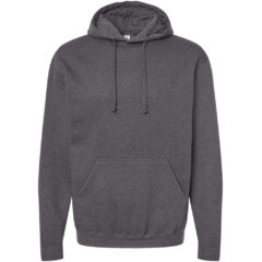 Tultex Fleece Hooded Sweatshirt - Tultex_320_Heather_Charcoal_Front_High