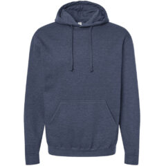 Tultex Fleece Hooded Sweatshirt - Tultex_320_Heather_Denim_Front_High
