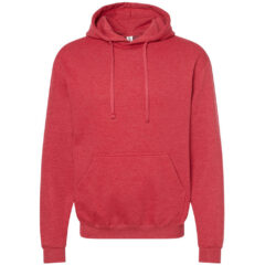 Tultex Fleece Hooded Sweatshirt - Tultex_320_Heather_Red_Front_High
