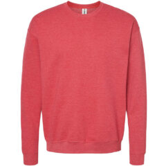Tultex Fleece Crewneck Sweatshirt - Tultex_340_Heather_Red_Front_High