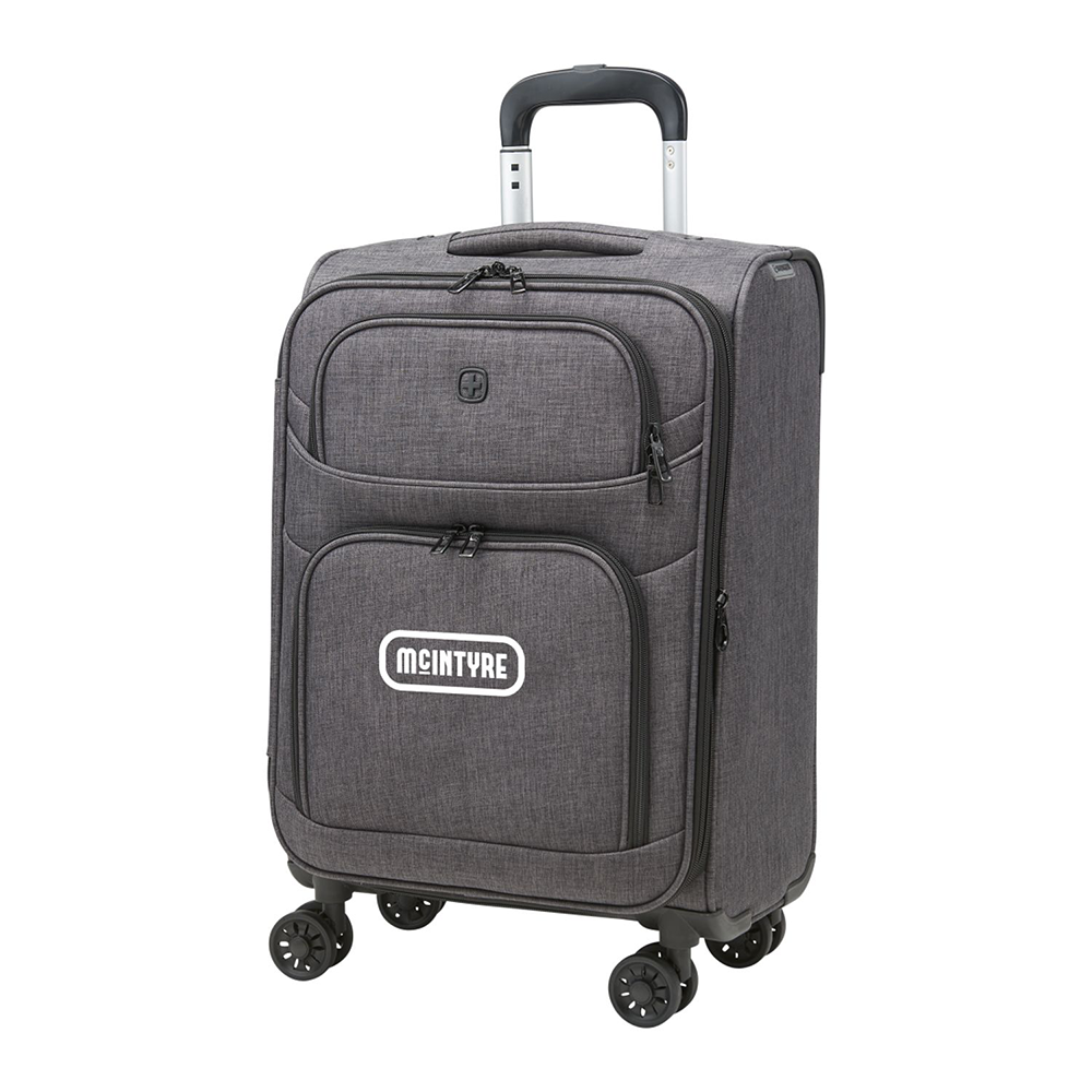 Wenger® RPET 21″ Graphite Carry-On - Wenger RPET 21inch Graphite Carry-On