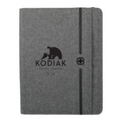 Wenger® RPET Zippered Padfolio - Wenger RPET Zippered Padfolio