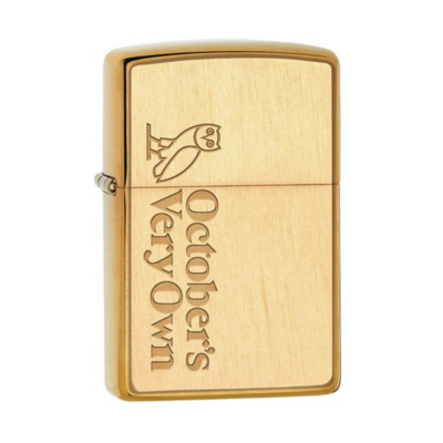 Zippo Woodchuck USA Birch Windproof Lighter-brushed brass 8211 birch