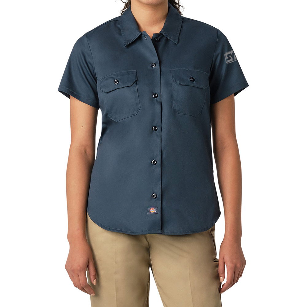 Dickies® Ladies’ Short-Sleeve Work Shirt - fs574_2r_z