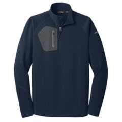 Eddie Bauer® 1/2-Zip Performance Fleece - 6944-RiverBlue-5-EB234RiverBlueFlatFront1-337W